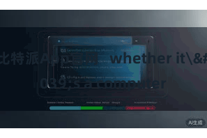 比特派App官网   whether it's a computer