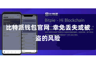比特派钱包官网  幸免丢失或被盗的风险