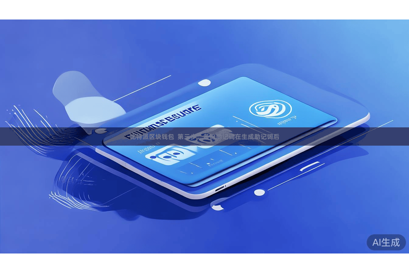 比特派区块钱包  第三步：备份助记词在生成助记词后