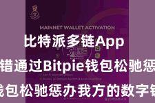 比特派多链App  用户不错通过Bitpie钱包松驰惩办我方的数字钞票