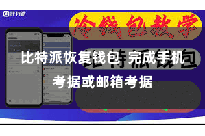 比特派恢复钱包  完成手机考据或邮箱考据