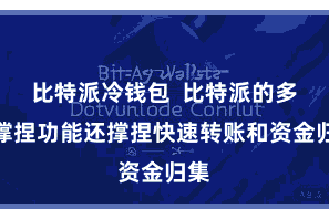 比特派冷钱包  比特派的多币撑捏功能还撑捏快速转账和资金归集